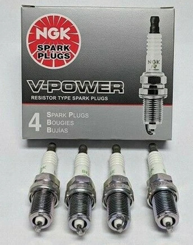 NGK 3754 TR4 V-Power Spark Plug - Set of 4
