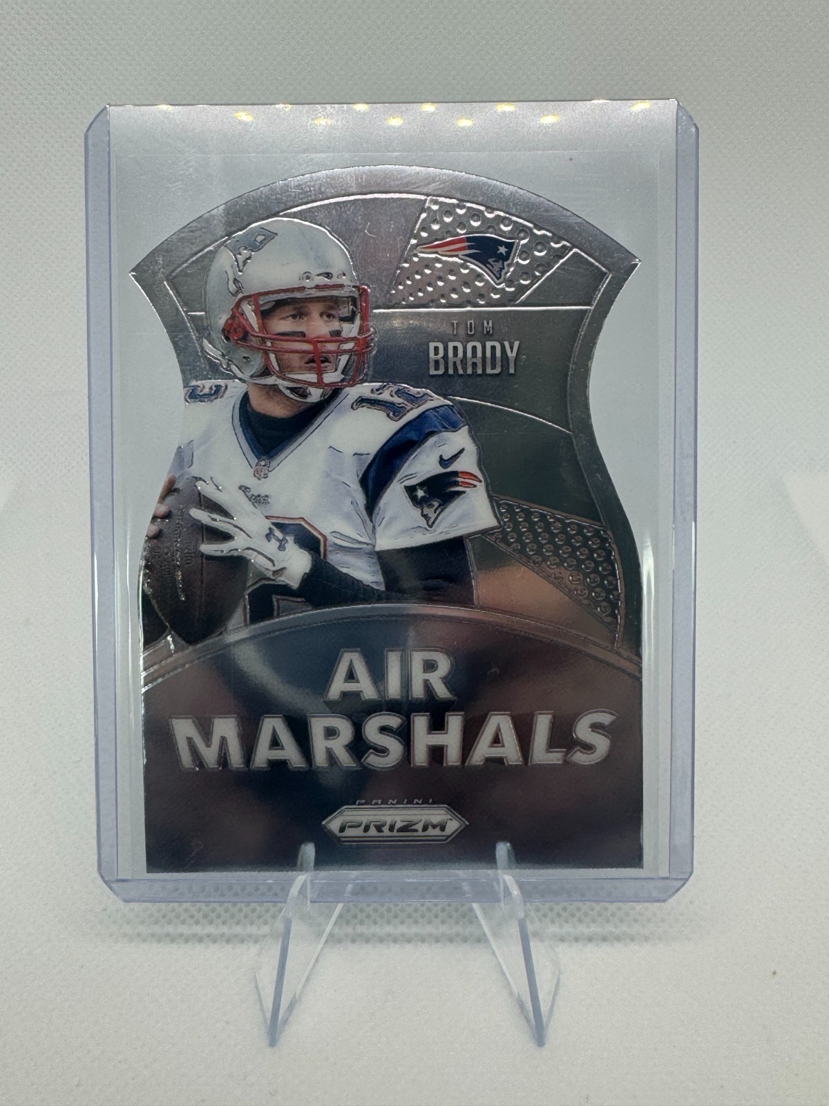 2015 Panini Prizm - Air Marshals Tom Brady #AM8 Silver Prizm Die Cut #AM8