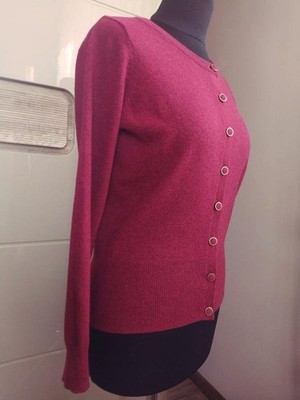 Women Monsoon Sweater Burgundy Viscose 38