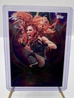2025 Topps Universe WWE #RA-21 BECKY LYNCH - Rage Insert - Galaxy Parallel SP💎