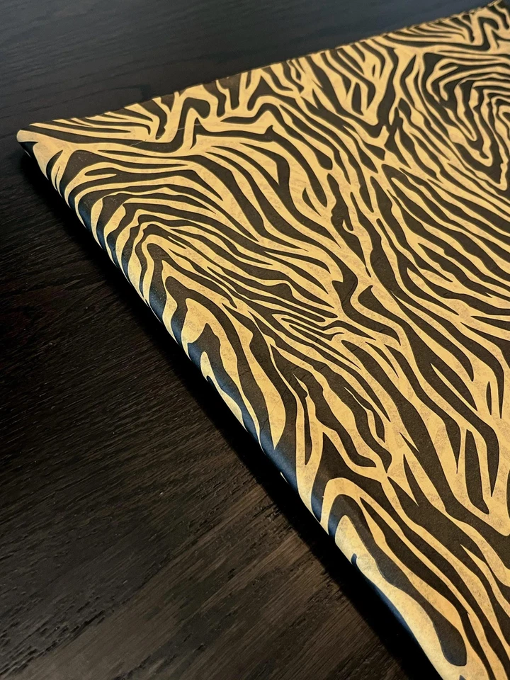 TIGER STRIPES Design Tissue Paper Sheets Choose Size & Package Amount - Image 4 of 4
