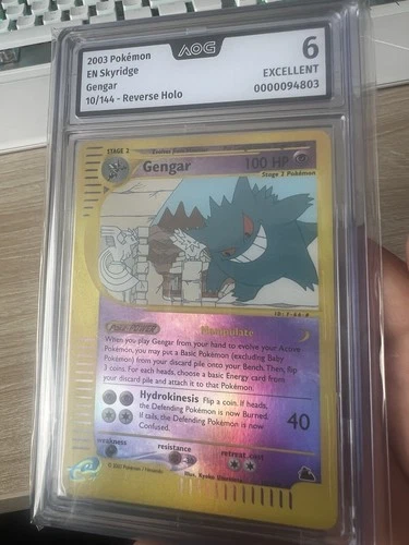 Gengar Skyridge Reverse Holo | AOG 6 EX-NM