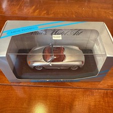 Minichamps 1/43 PORSCHE Boxster type 986 silver metallic 41193
