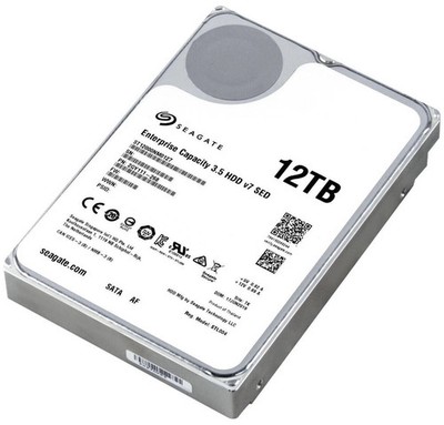 3.5'' HDD drive Seagate Enterprise Capacity v7 SED 12TB 7200RPM _DAMAGED