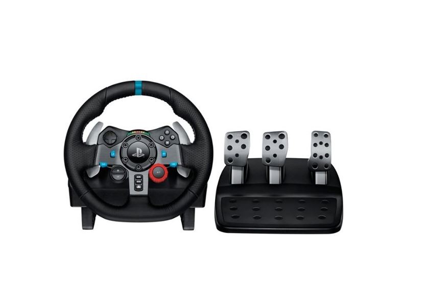 Logitech - G29 Driving Force Racing Wheel and Floor Pedals - Black