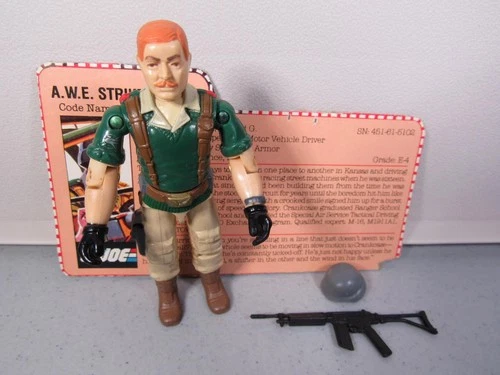 GI JOE -- 1985  CRANKCASE  100% W/FC -- GIJOE