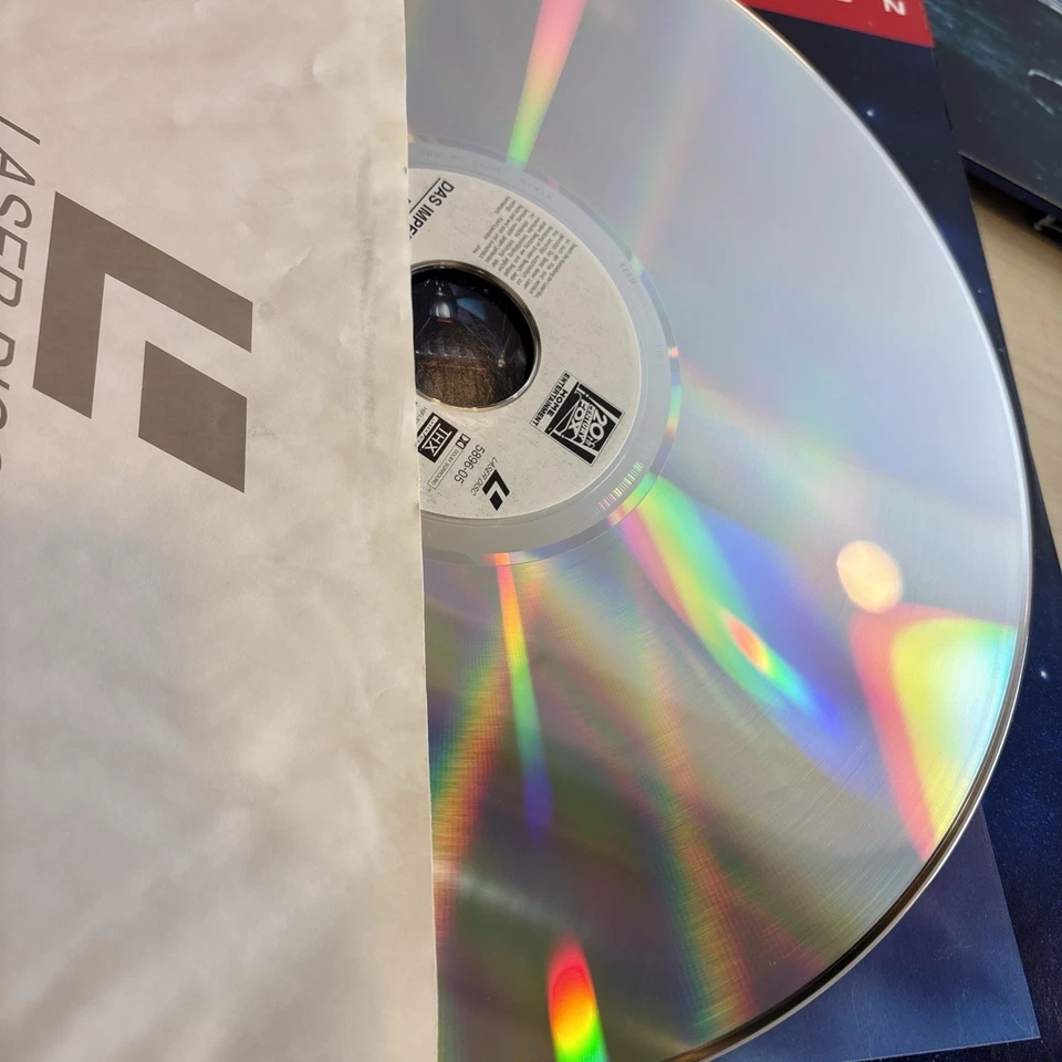 LaserDisc Krieg der Sterne Starwars Triologie Laser-Disc deutsch / Bestzustand  - Bild 4 von 4