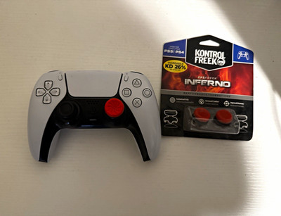Ps5 controller good condition and will include kontrol freeks