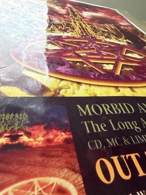Vintage morbid angel DOMINATION Album Release Poster