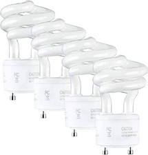 SLEEKLIGHTING 13Watt T2 Spiral CFL GU24 2 Prong Light Bulb Base 2