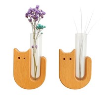 2pcs Cute  Vase Magnets for Fridge - Tiny  Whisker Holder, Tiny Vase Fridge4572