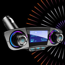 Bluetooth Car FM Transmitter MP3 Player Hands free Radio Adapter Kit USB Charger