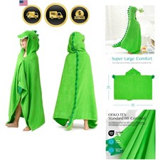 Kids Dinosaur Hooded Towel Bath Beach Towels for Kids Absorbent Soft 30x50