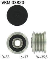 Vkm 03820 Skf Generatorfreilauf FüR MERCEDES-BENZ