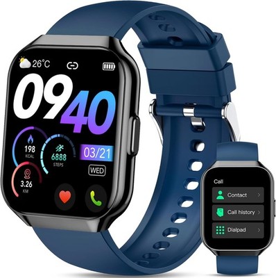Women's Men's Smart Watch Waterproof for Samsung Android and Bluetooth.NEW