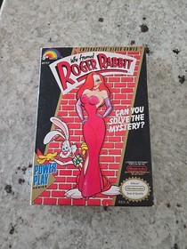 Who Framed Roger Rabbit (Nintendo NES) Complete in Box CIB