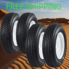 4pcs St17580d13 Trailer Tires And 13 Rims Wheels 5 Lug On 4.5 175 80 13 Tire 4pcs St17580d13 Trailer Tires And 13 Rims Wheels 5 Lug On 4.5 175 80 13 Tire
