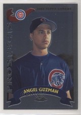 2002 Topps Chrome Traded & Rookies Angel Guzman #T248 1c7
