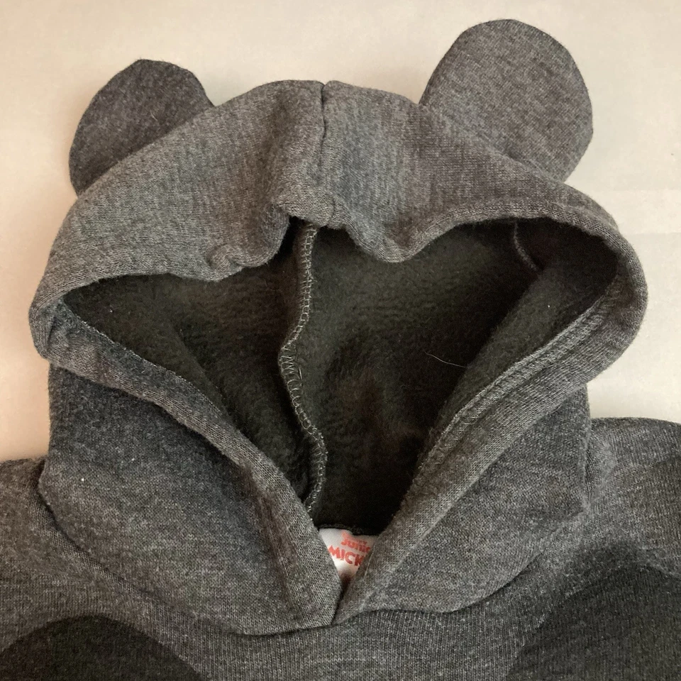 Disney Junior Mickey Mouse Gráfico Sudadera con Capucha Talla 3T Gris Foto 4 de 4