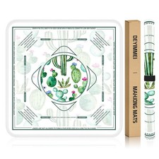 Neoprene Mahjong Mat for Table 31.5"x31.5" - Non-Slip, Noise Reduction Cover ...