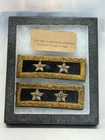 Civil War Two-Star General Bullion Shoulder Straps – Matched Pair