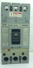 Siemens FXD63A250 Circuit Breaker 250A 3-Pole 600VAC