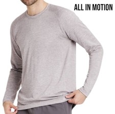 All In Motion Men's Long Sleeve Seamless Performance T-Shirt