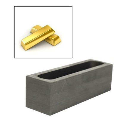 Barren Gießform aus Graphit Barren Guss Form für Gold Silber Kupfer Zinn BE