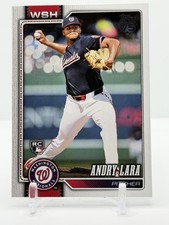 2026 Topps #36 Andry Lara RC Washington Nationals