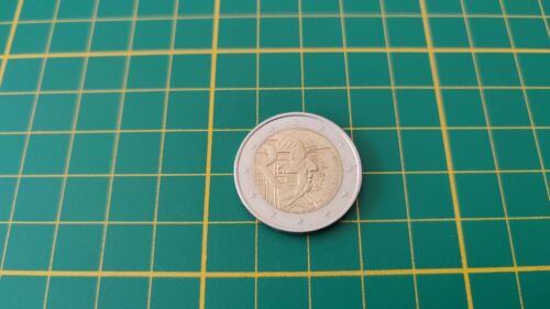 Pièce de 2 euros commémorative Charles de Gaulle 1890-1970 Pièce de monnaie #C83 - Afbeelding 1 van 2