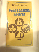 Vintage Sealed New-Four Seasons Recipes 42 cards-Martha Holmes Peoples Gas