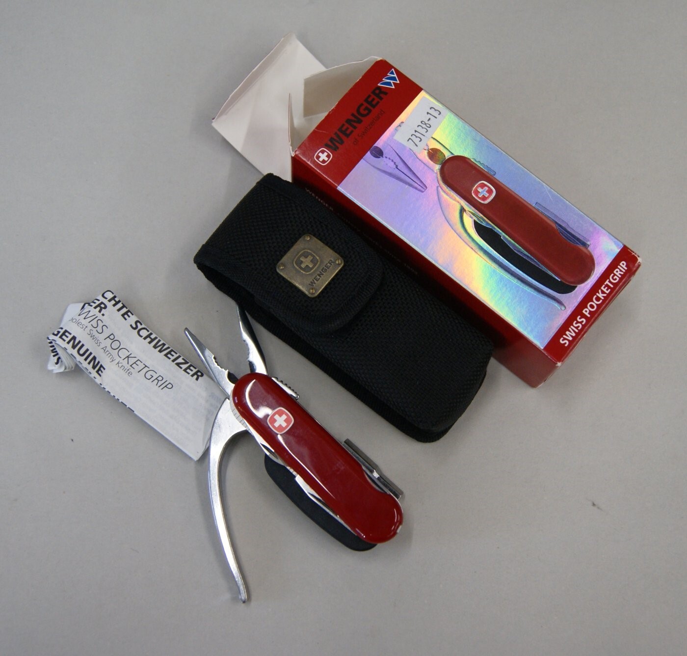 Wenger MiniGrip Pocket Swiss Army Knife Pliers MINI GRIP New in Package