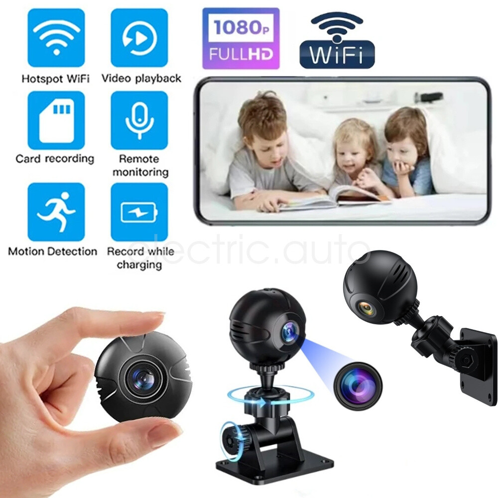 Wireless WiFi Mini Camera 1080P HD Home Security CCTV Camcorder Night Vision CN