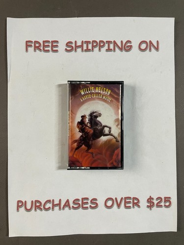 $1 - $5 EACH WILLIE NELSON & HANK WILLIAMS JR CASSETTE TAPES BUILD YOUR OWN LOT - Picture 7 of 104