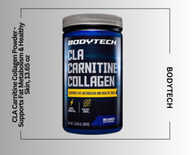 l carnitine collagen CLA Carnitine Collagen Powder - Supports Fat Metabolism & Healthy Skin, 13.65 oz