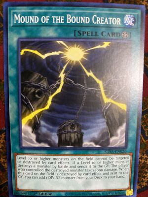 yugioh mound of the bound creator deck Yugioh Mound of the Bound Creator DRLG-EN025 Secret Rare Unlimited Edi main image 1