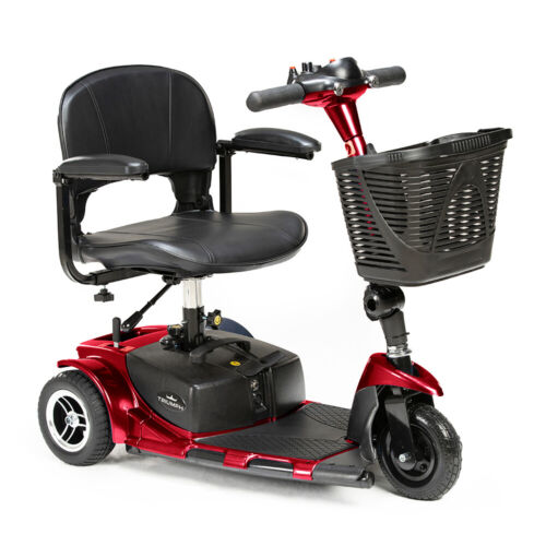 NEW MobilityPlus+ Triumph 3-Wheel Mobility Scooter Car Boot Lightweight 4mph - Foto 1 di 14