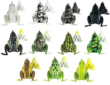 Lunkerhunt Combat Frog 2 1/2 inch Hollow Body Frog Bass Topwater Surface Bait