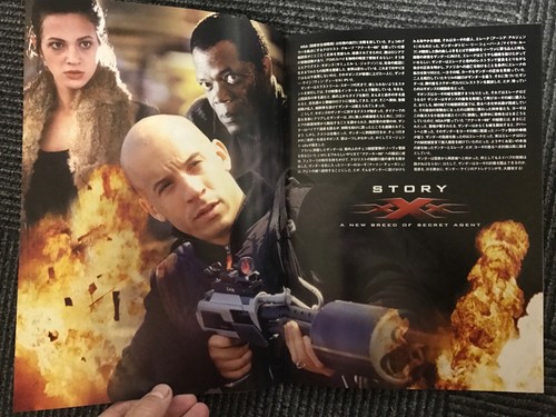 xXx XANDER CAGE Japan 2002 Kino Programm Pressebuch Vin Diesel BONUS Flyer x2! - Bild 6 von 9