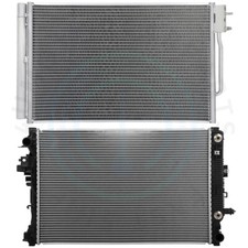 Radiator & AC Condenser Cooling Kit For 2017-18 Buick LaCrosse Chevrolet Malibu