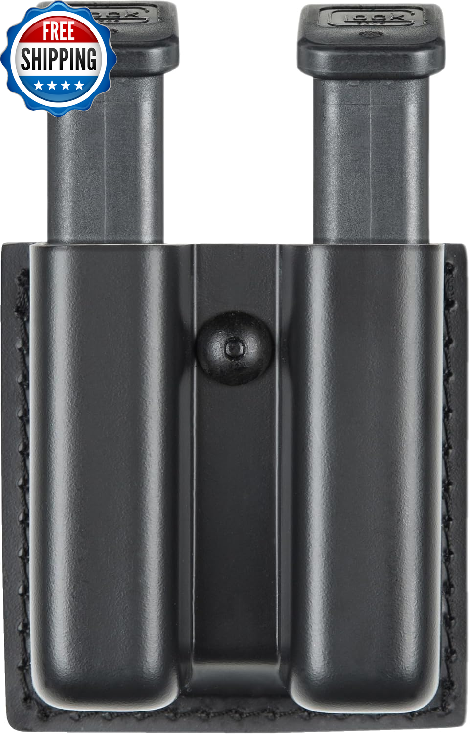 Safariland 79 Slimline Open Top Double Handgun Magazine Pouch