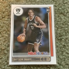 nba hoops dayron sharpe Rookie
