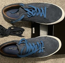 Herren•KURT GEIGER LONDON•Sneaker•Wildleder•THEO•Farbe Navy•Gr. 44, UK 10