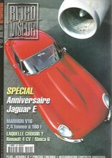 RETROVISEUR N°152 JAGUAR E / MARMON V16 / RENAULT 4CV / SIMCA 6 / RENAULT 8
