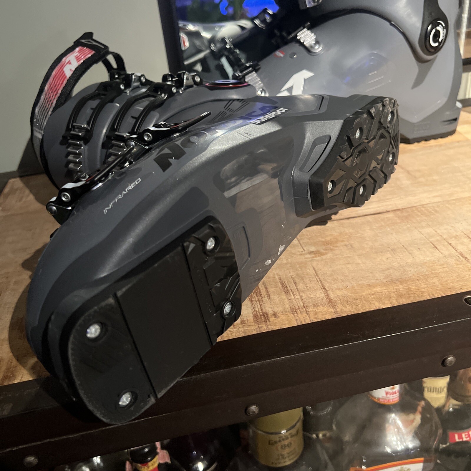 SALOMON STIVALI DA SCI NORDICA Surefoot taglia 9 5 27 5 usati a malapena LEGGI MANCA UNA SCHIUMA