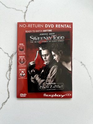 Sweeney Todd (2007, DVD) Rare FlexPlay DVD - BRAND NEW FACTORY SEALED