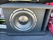 Skar Audio Single 10" Complete 1, 200 Watt Sdr Series Subwoofer Bass Package