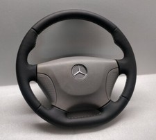 Mercedes Vito W638 Lederlenkrad Flach Schwarz Sprinter W903 95-04 Custom