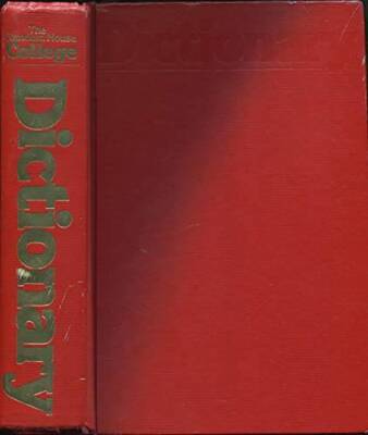 RAN HSE COL DICT-IDX - Hardcover By Jess Stein - GOOD