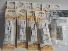 96 pcs (48 pks of 2) 11 Values 1K - 8.2K Ohm 10 W. Ceramic Power Resistors (079)